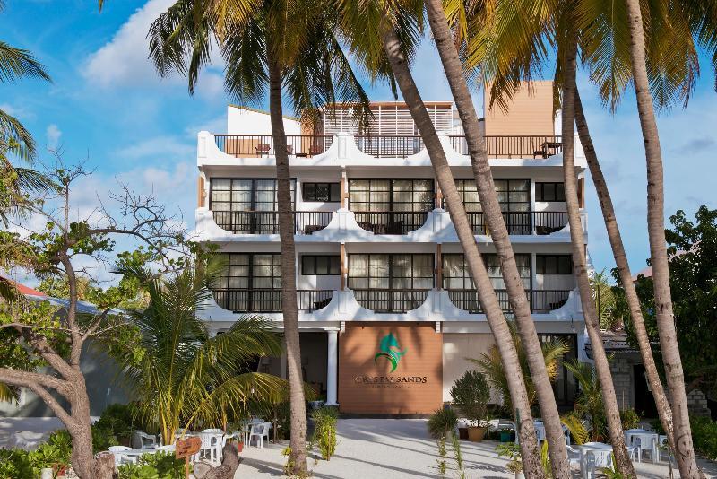 Crystal Sands Beach Hotel At Maafushi Exterior photo