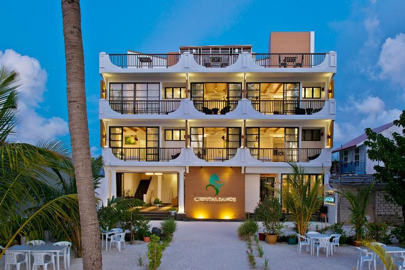 Crystal Sands Beach Hotel At Maafushi Exterior photo